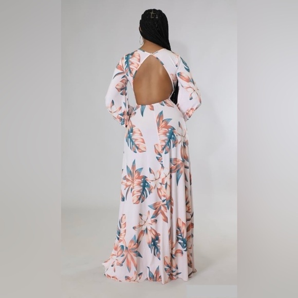 💋Boutique Item | Back to Back Long Sleeve Maxi Dress (NWT) - Picture 2 of 3